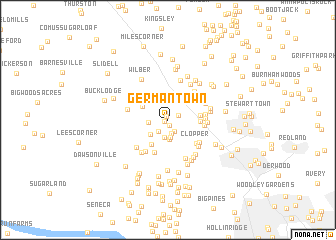 map of Germantown