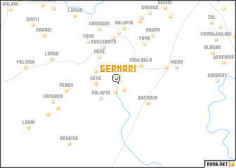 map of Germari