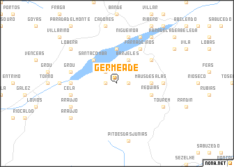 map of Germeade