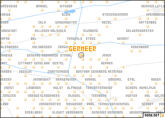 map of Germeer