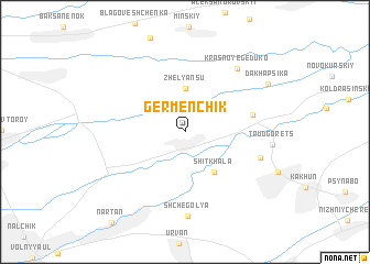 map of Germenchik