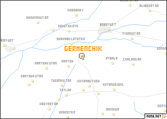 map of Germenchik
