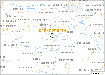 map of Germersheim