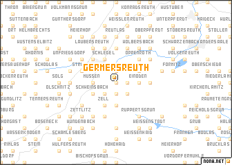 map of Germersreuth