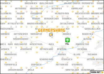 map of Germerswang