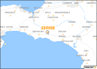 map of Germoe