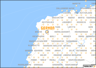 map of Germon
