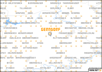 map of Gerndorf