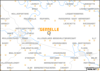 map of Gernelle