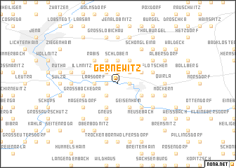 map of Gernewitz