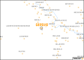 map of Gerovo