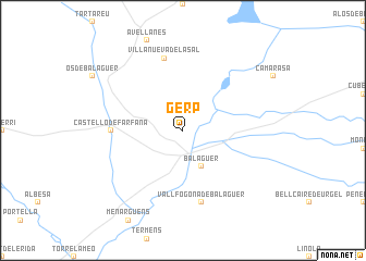 map of Gerp