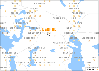 map of Gerrud