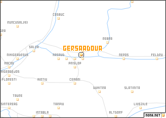 map of Gersa a Doua