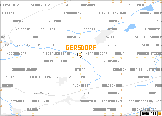 map of Gersdorf