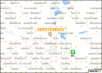 map of Gerstenberg