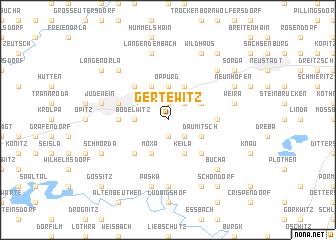 map of Gertewitz