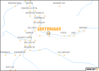 map of Gertrauden