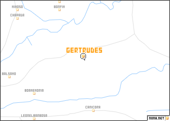 map of Gertrudes