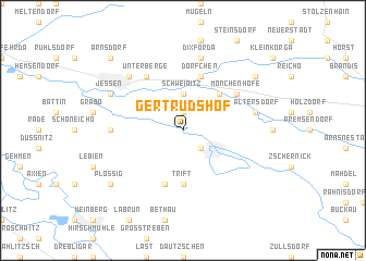 map of Gertrudshof