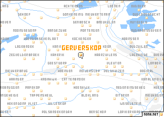 map of Gerverskop