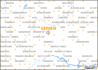 map of Gerweis