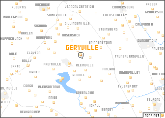 map of Geryville