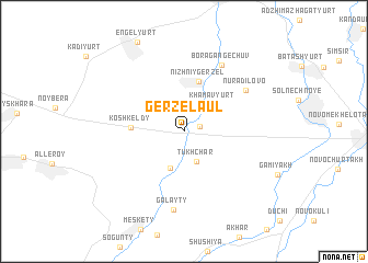 map of Gerzel\