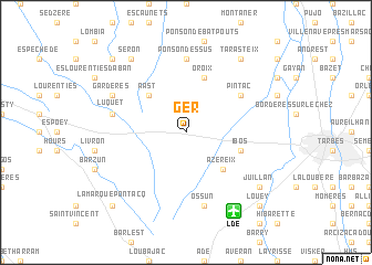 map of Ger
