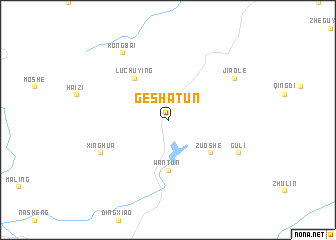 map of Geshatun