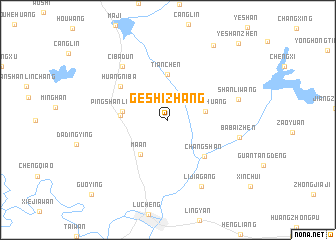 map of Geshizhang