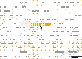 map of Gessendorf