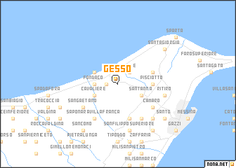 map of Gesso