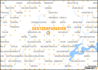 map of Gestosa Fundeira