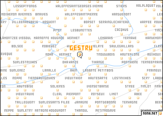 map of Gestru