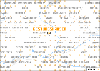 map of Gestungshausen