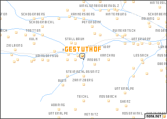 map of Gestüthof