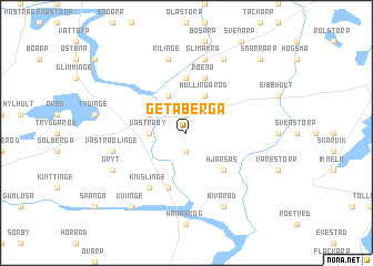 map of Getaberga