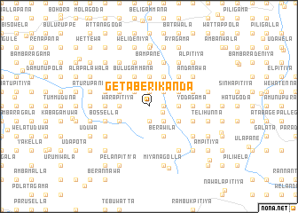 map of Getaberikanda