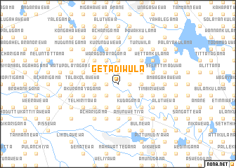 map of Getadiwula