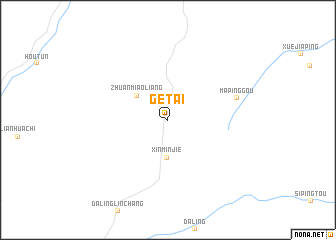 map of Getai