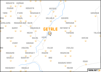 map of Gétalé