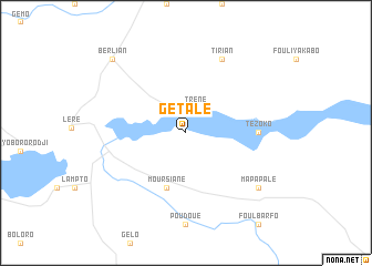 map of Gétalé