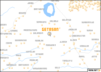 map of Getasan