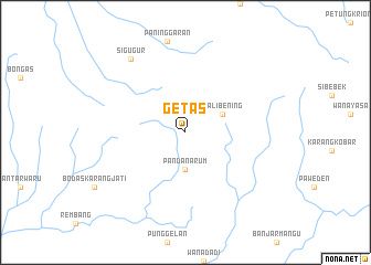 map of Getas