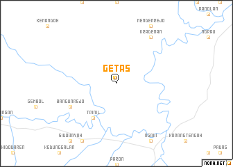 map of Getas