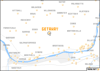 map of Getaway