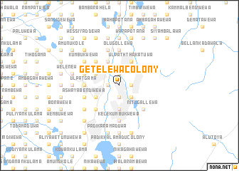 map of Getelewa Colony