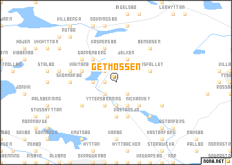 map of Getmossen