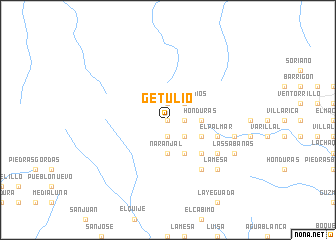 map of Getulio